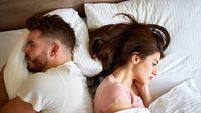 Couple in quarrel