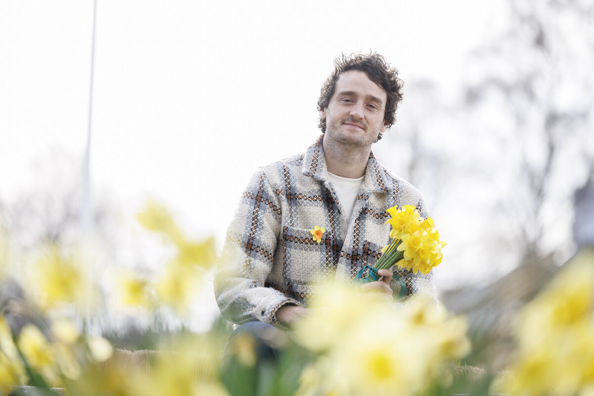 Brían French, younger brother of Eoin French, is marking Daffodil Day by sharing his brother's song in support of the work carried out by the Irish Cancer Society. Picture: Andres Poveda