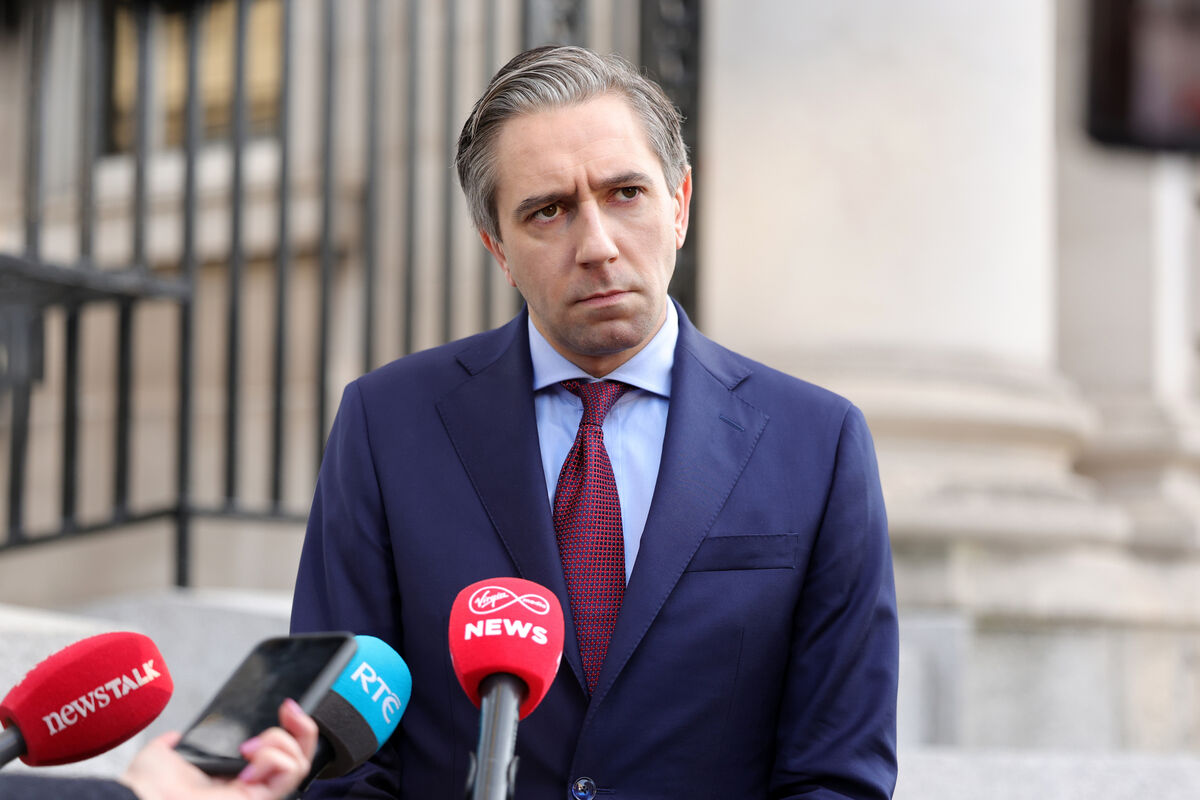 TĂĄnaiste Simon Harris is calling for the United States to get around the negotiating table after announcing their slate of tariffs. Picture: RollingNews.ie TĂĄnaiste Simon Harris is calling for the United States to get around the negotiating table after announcing their slate of tariffs. Picture: RollingNews.ie