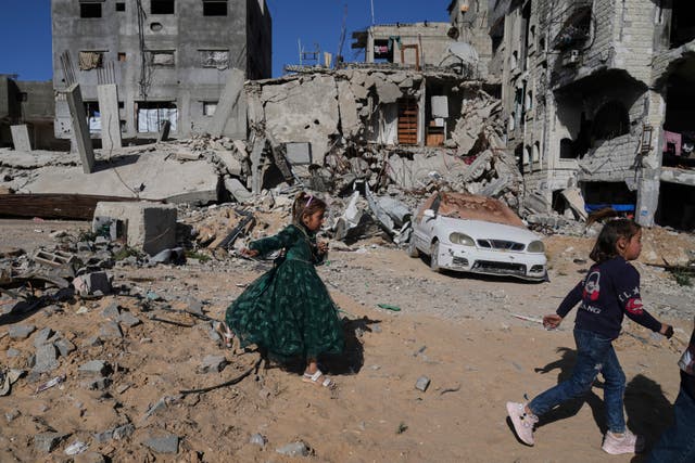 APTOPIX Israel Palestinians Eid al-Fitr